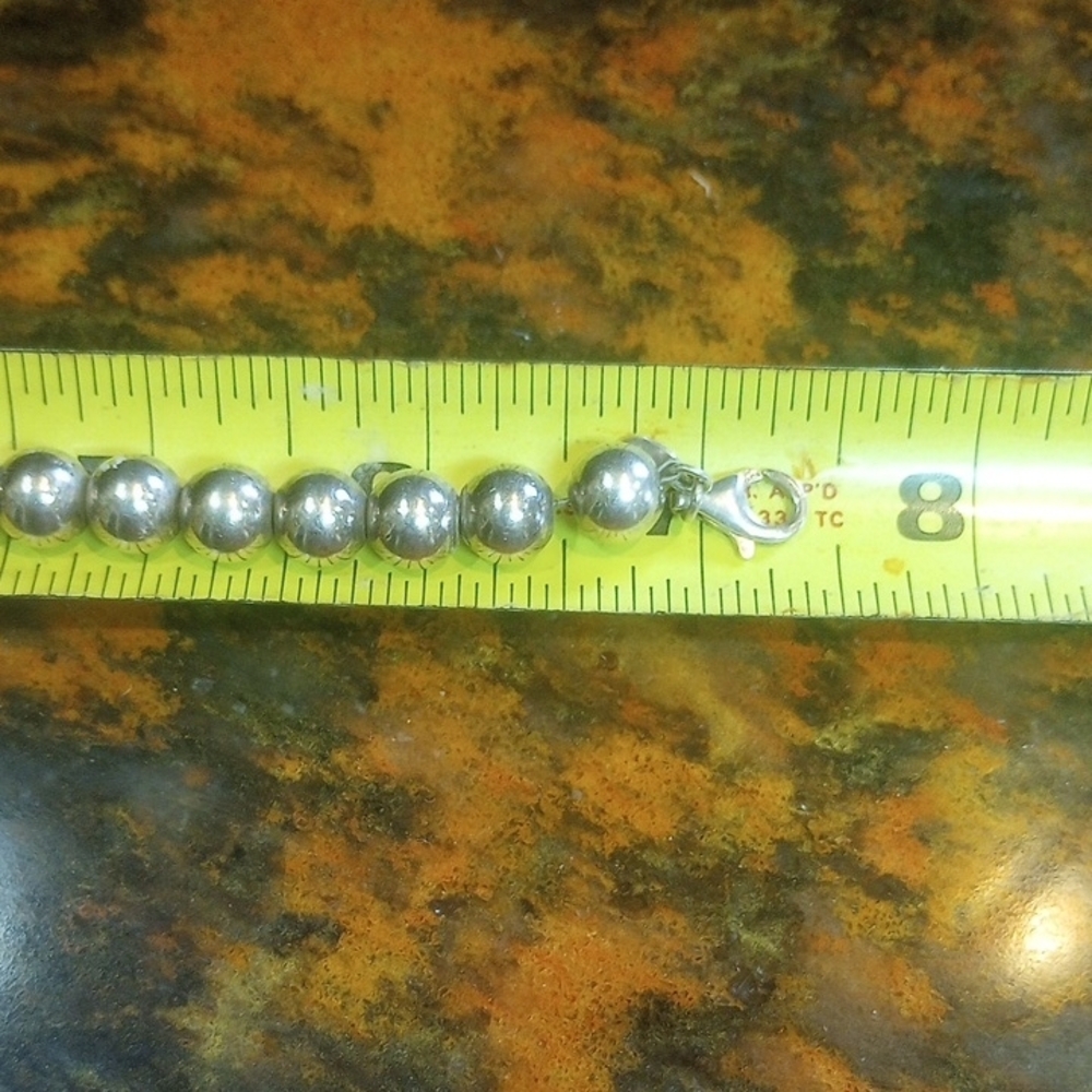Silpada Classic Sterling Silver Ball Bracelet - Picture 5 of 5